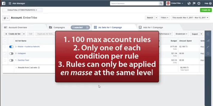Facebook Ad Course   How to Use Automation Rules in Facebook Ads Manager (7)