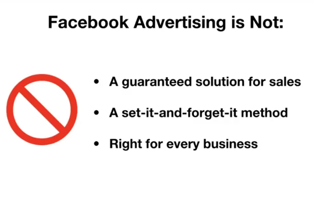 Facebook Ad Course   Why You Have to Pay to Learn with Facebook Advertising