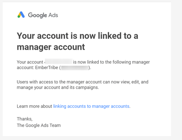 Google Ads Access Step 5