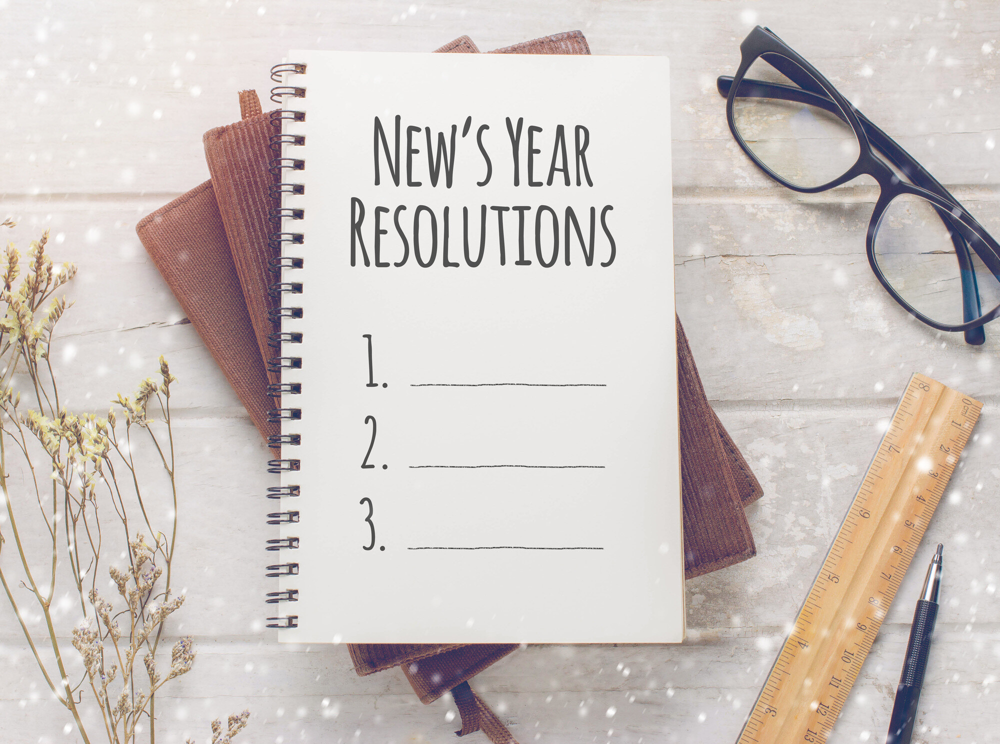 NEW YEARS RESOLUTIONS